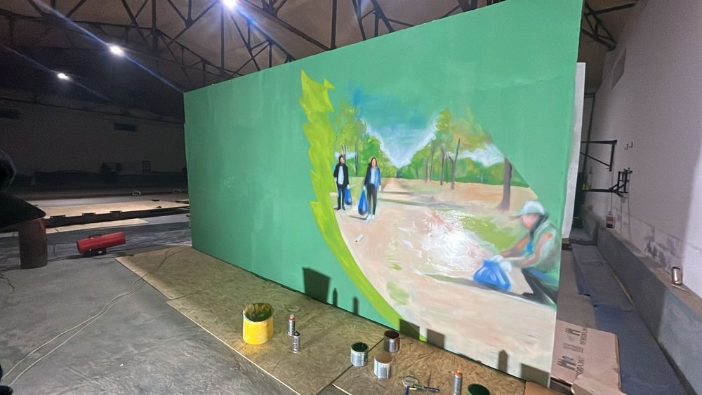 Роспись стен. Мурал. Художники. Художествееная роспись. Аэрография.