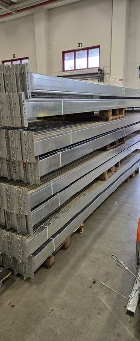 Rafturi metalice profesionale pentru paleți industriale