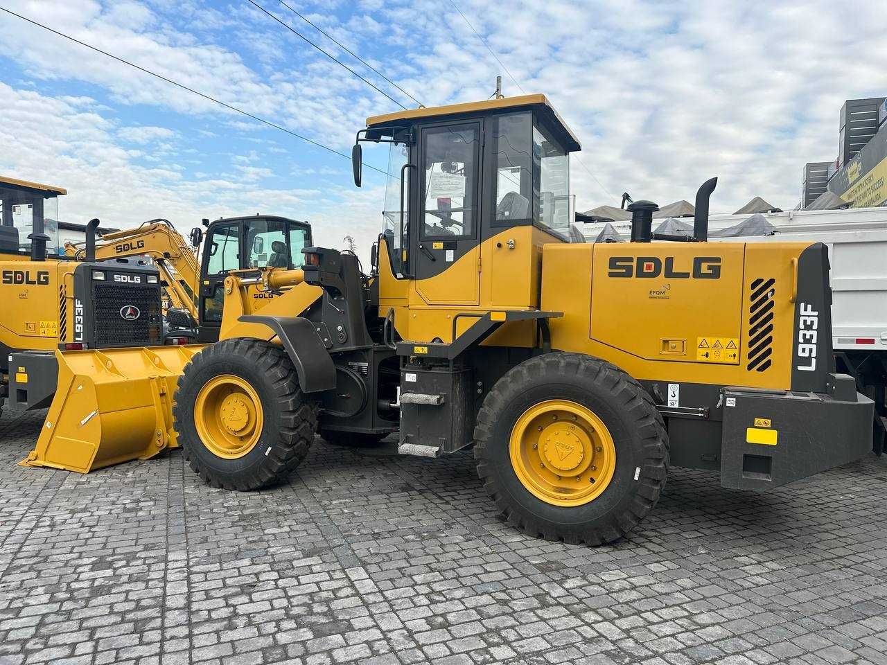 погрузчик SDLG LG933F 1.8m3 дж, янги модель, 2йил кафолат