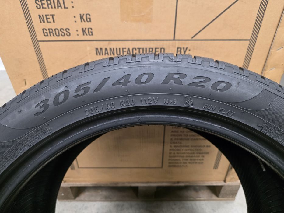 275/45R20- & 305/40R20- PIRELLI WINTER Неразличими от НОВИ RUN FLAT