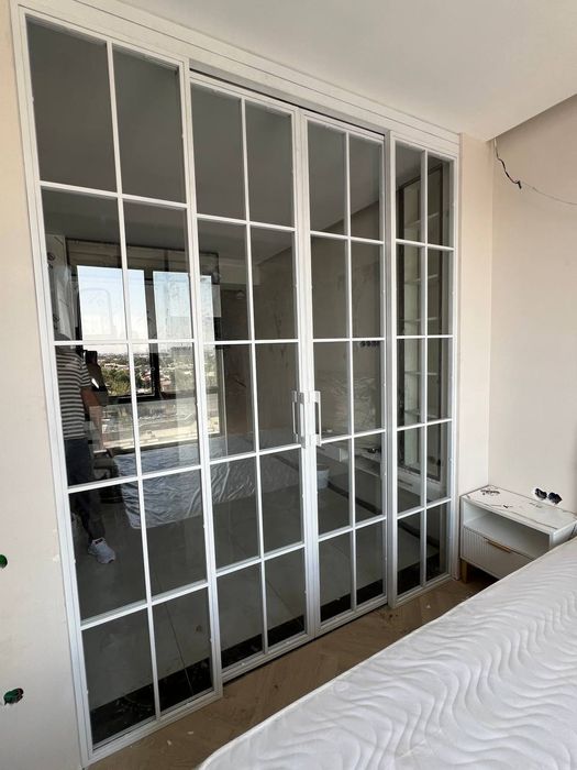 Раздвижные двери/Душевые кабины/Стекляный двери/Перила стекляный