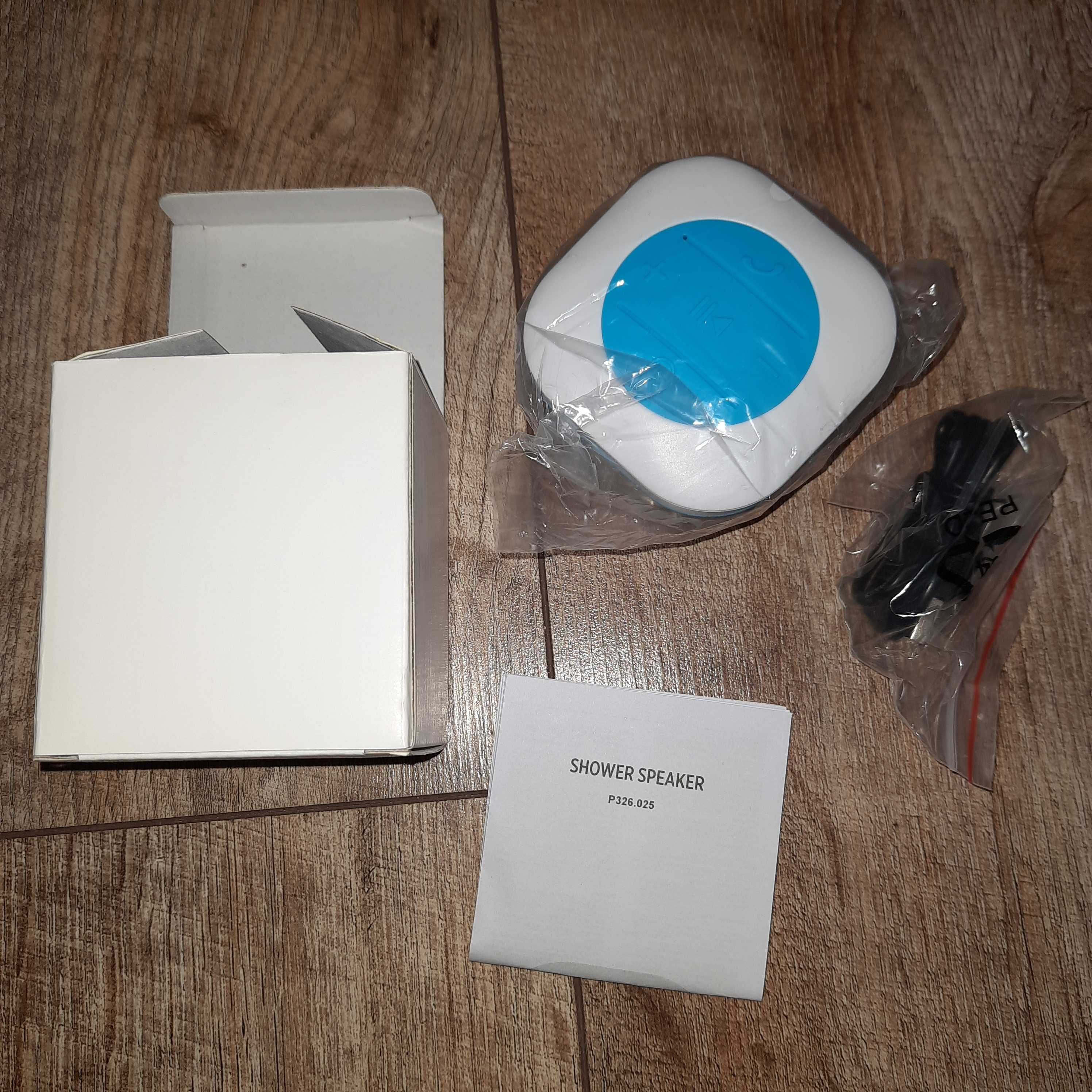 водоустойчива душ колонка, бяла Shower Speaker