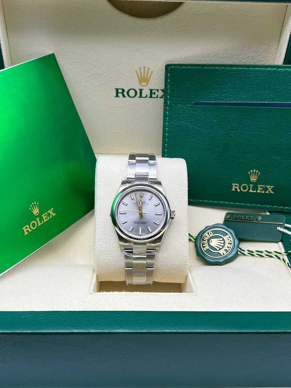 Rolex Oyster Perpetual 34mm pink ledy