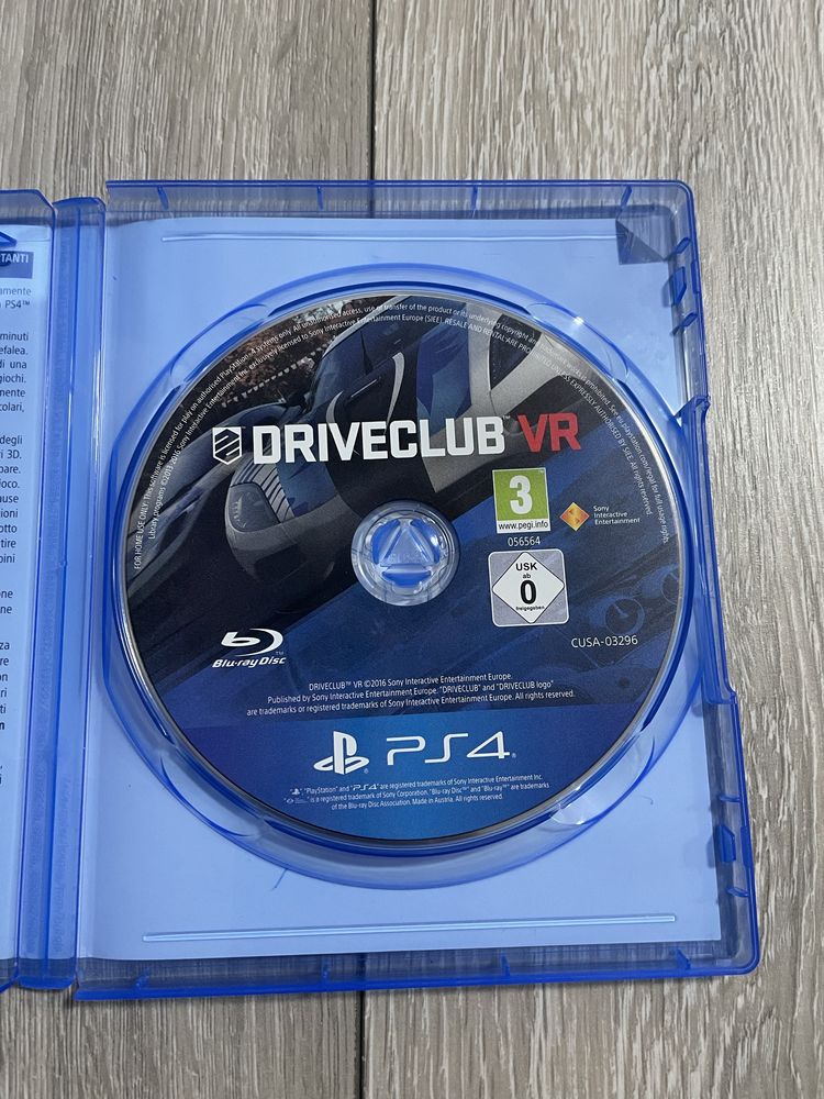 Vând joc PS4 driveclub VR