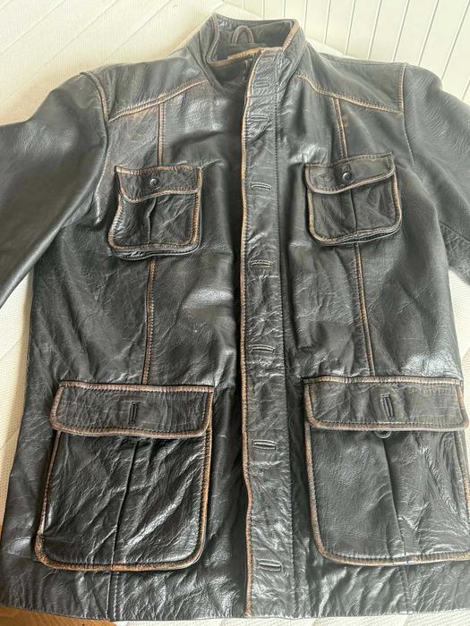 Мъжко кожено яке Tom Taylor L