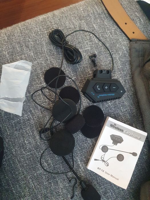 Casti Bluetooth ( intercom) pt casca moto/scuter