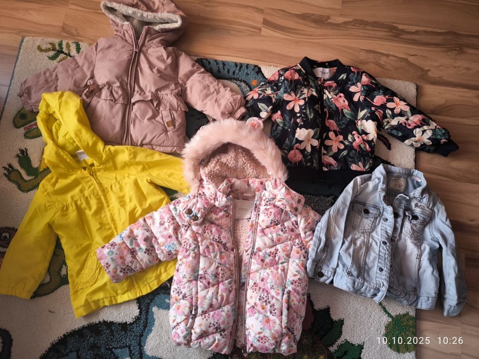 Лот якета за момиче 92