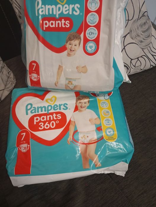 Pampers Pants 7- гащички 38бр.