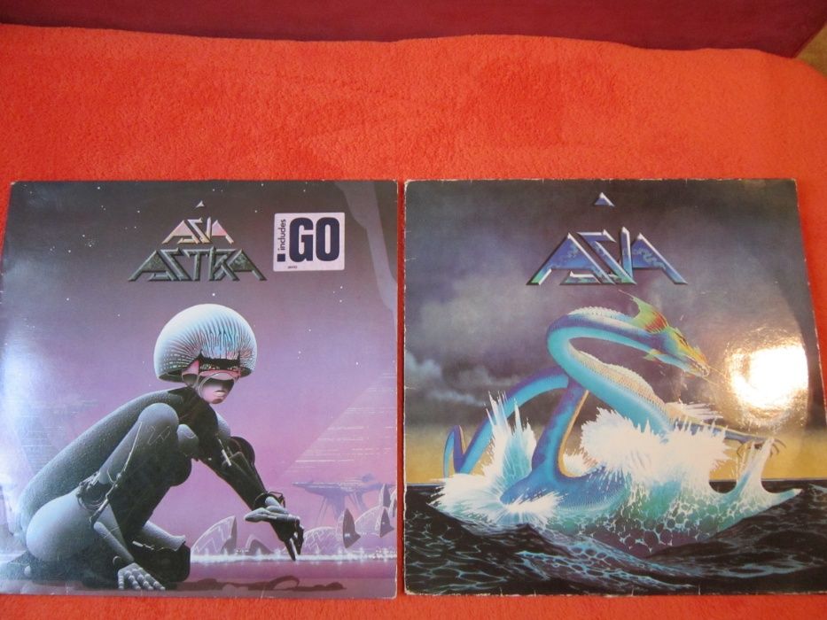 vinil rar Asia -prog rock, symphonic rock made in UK 1982