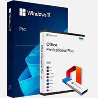 Windows 11 PRO si Office 2021 Pro Plus stick USB