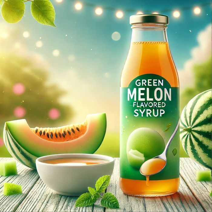 Концентрат сока (Сироп) Зеленой Дыни LUX (с мякотью) 1кг