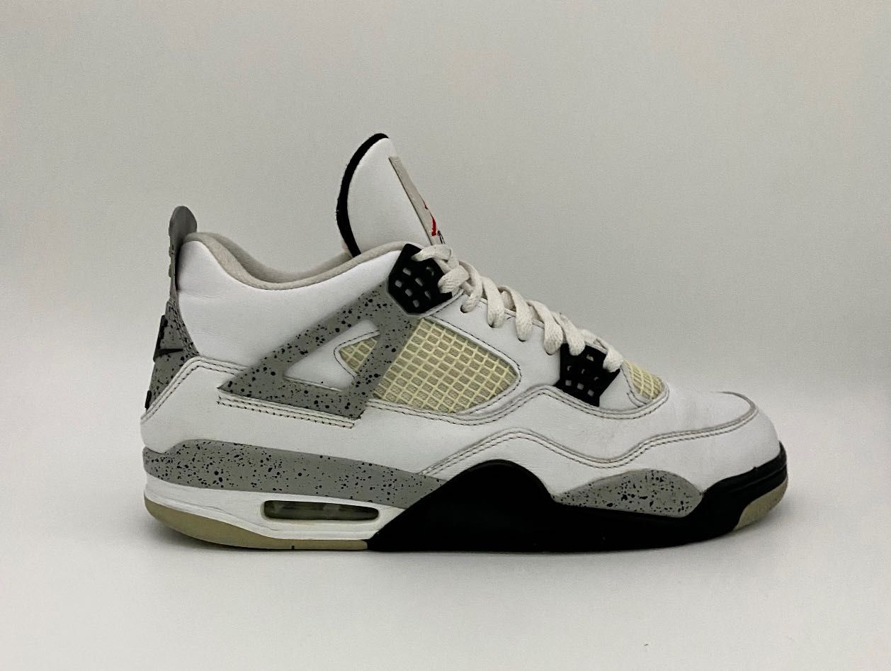 Jordan 4 White Cement  Marimea (Size) 45  100% Authentic