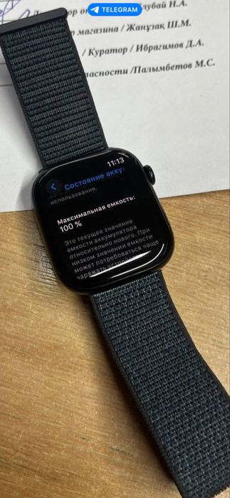 Apple watch 10 series 46mm 100%