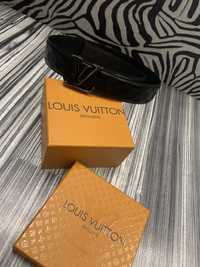 Curea LOUIS VUITTON-gravura interior:Piele naturală ! toate inscriptio