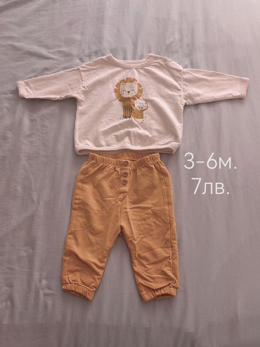 Лот бебешки дрехи по 3/5 и 7 лв.