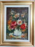 ”Margarete”Superb! AUTENTIC, ILIE ARDELEANU (n.1926) semnat, Rama expo