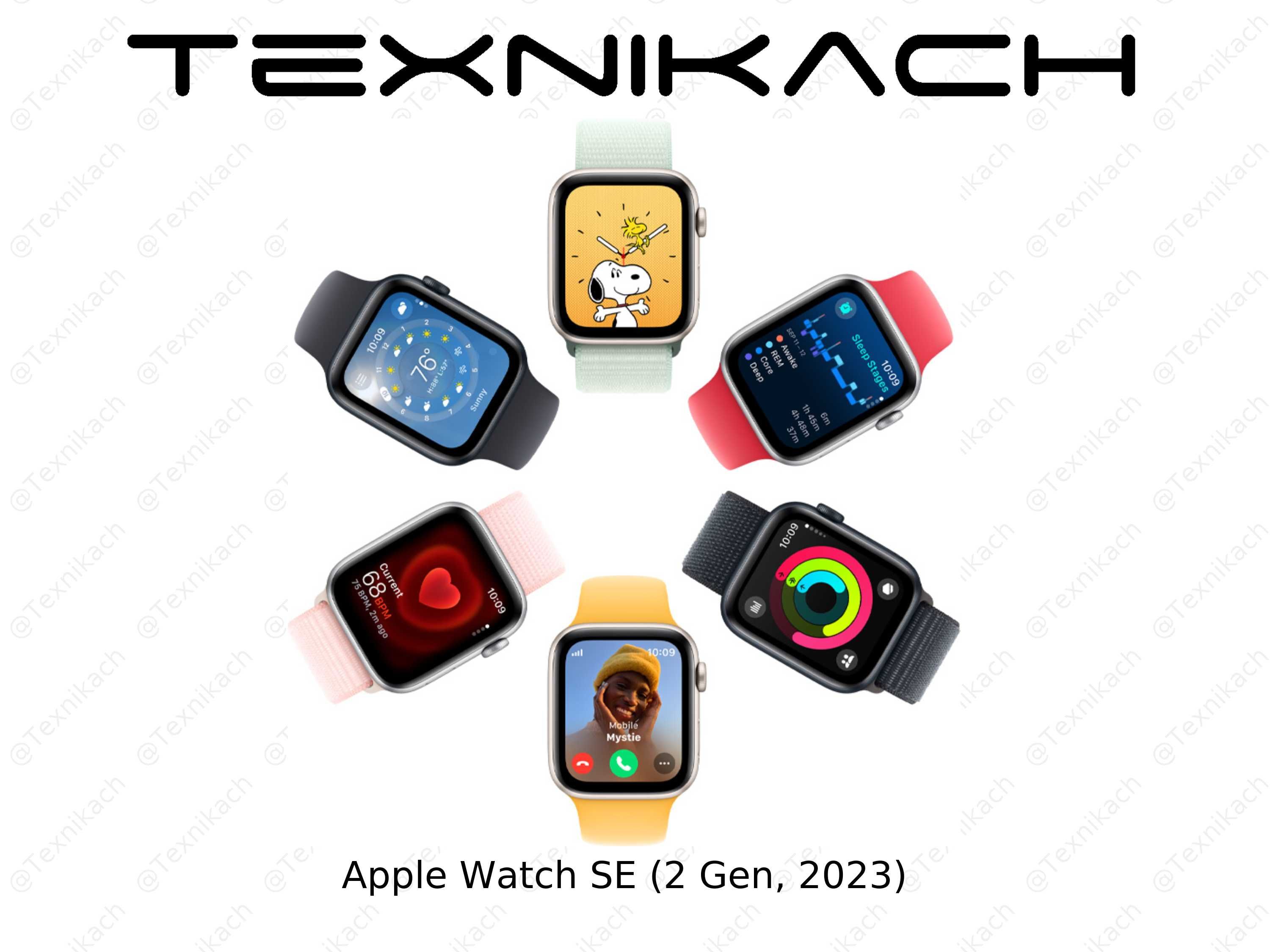 Apple Watch SE (2 Gen, 2023)  • Доставка Бесплатно