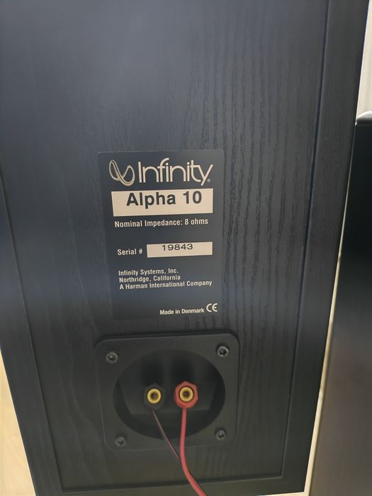 Set boxe Infinity – Kappa 80 + BU-80 + 4x Alpha 10 – stare impecabila