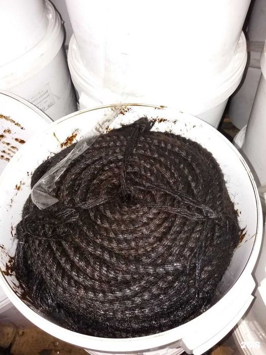 Каболка (смоляной канат), джут