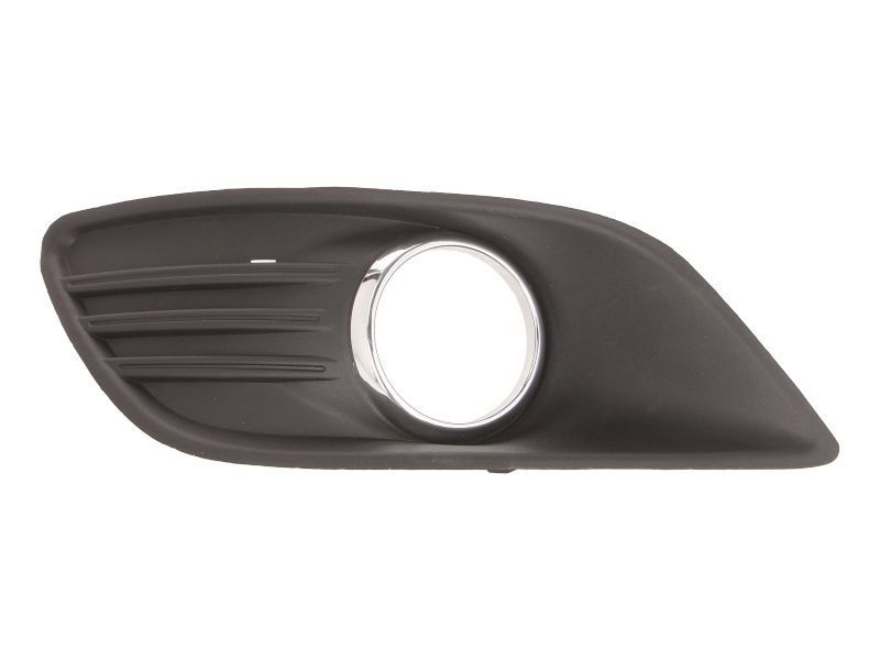 Grila bara fata Ford Focus 2 (Da), 01.2008-12.2010, Dreapta, 1528560, 3205274R cu locas pentru proiectoare, cu inel cromat