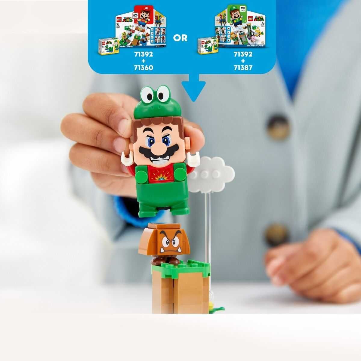 LEGO: Набор усилений «Марио-лягушка» (Super Mario 71392)