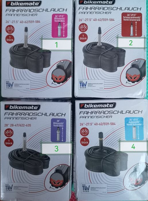 Camera bicicleta 26 - 29 inch cu lichid pana suspensie antipana