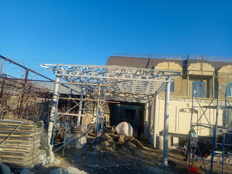 Авто парковка, решетка, перила, металла конструкция уйлар хизматлари б