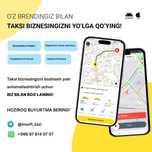 Taxi biznesini xohlaysizmi? Biz barchasini tayyor qilib beramiz!
