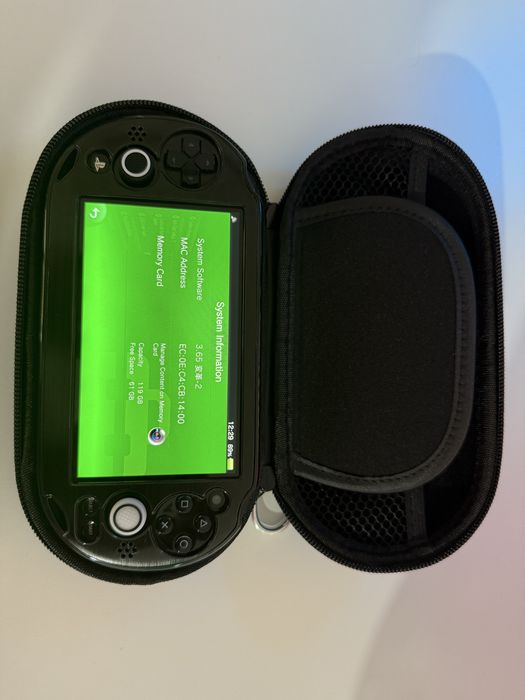 Consola Playstation PS Vita slim, modata, 128gb, jocuri, impecabila