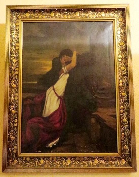 Tablou pictura - Romeo si Julieta - Scena cavoului
