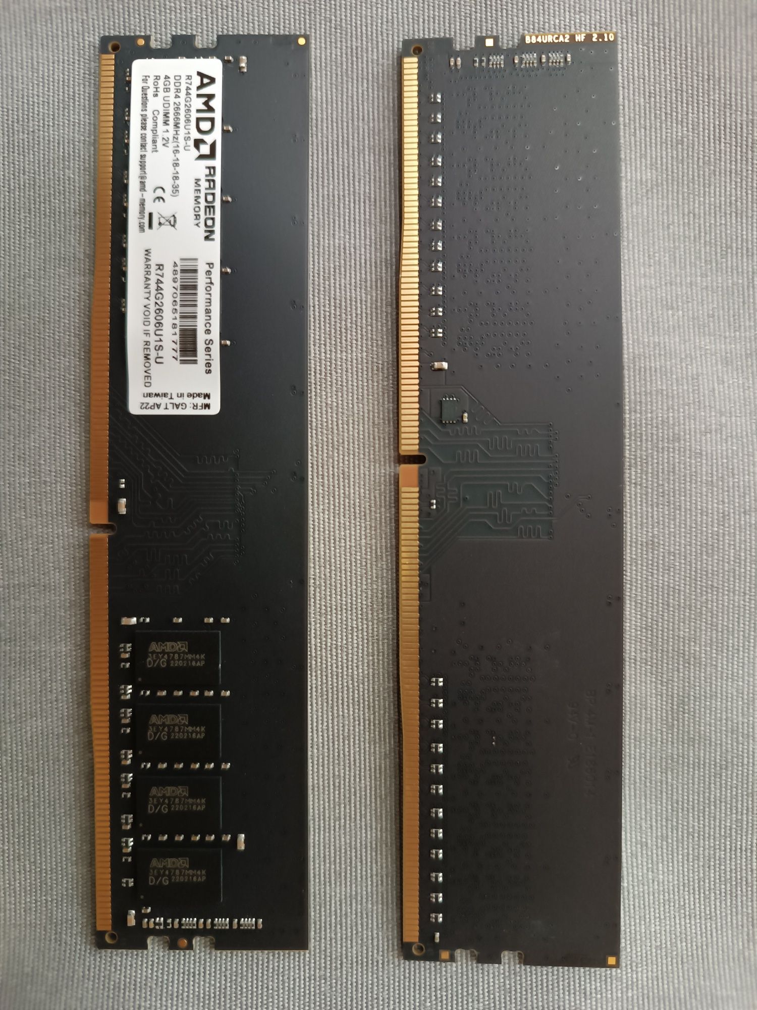 Kuchli Aperatifka Amd Radeon DDR 4 ga 4 dan 2 ta 8 gb orginal