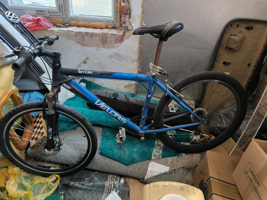 Bicicleta velors hurricane si btwin rockrider