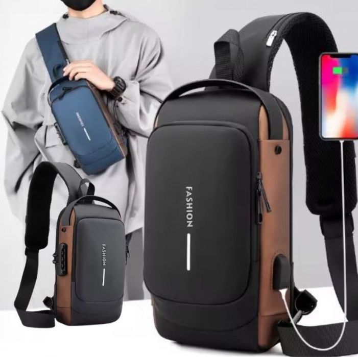 Мъжка чанта за през рамо