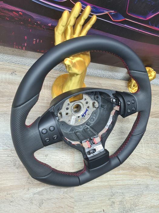 Volan comenzi sau fara PassatB6/Golf5 tesit Rline/GTI tapitat piele