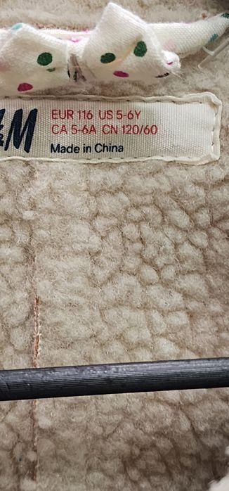 H&M Късо Розово Яке