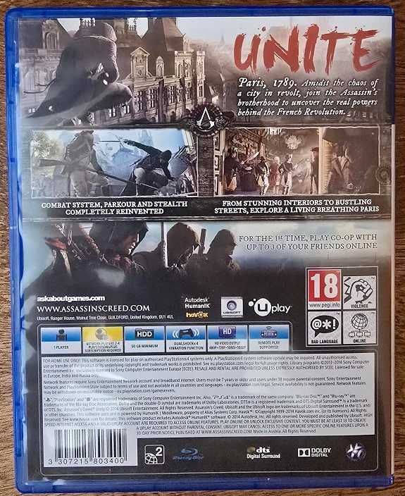 Assassin's Creed Unity (Ps4/Ps5)
