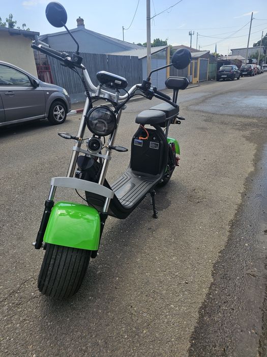 Scuter electric 1.5 kW | Autonomie 68 km | 990 km rulaj | Fără permis