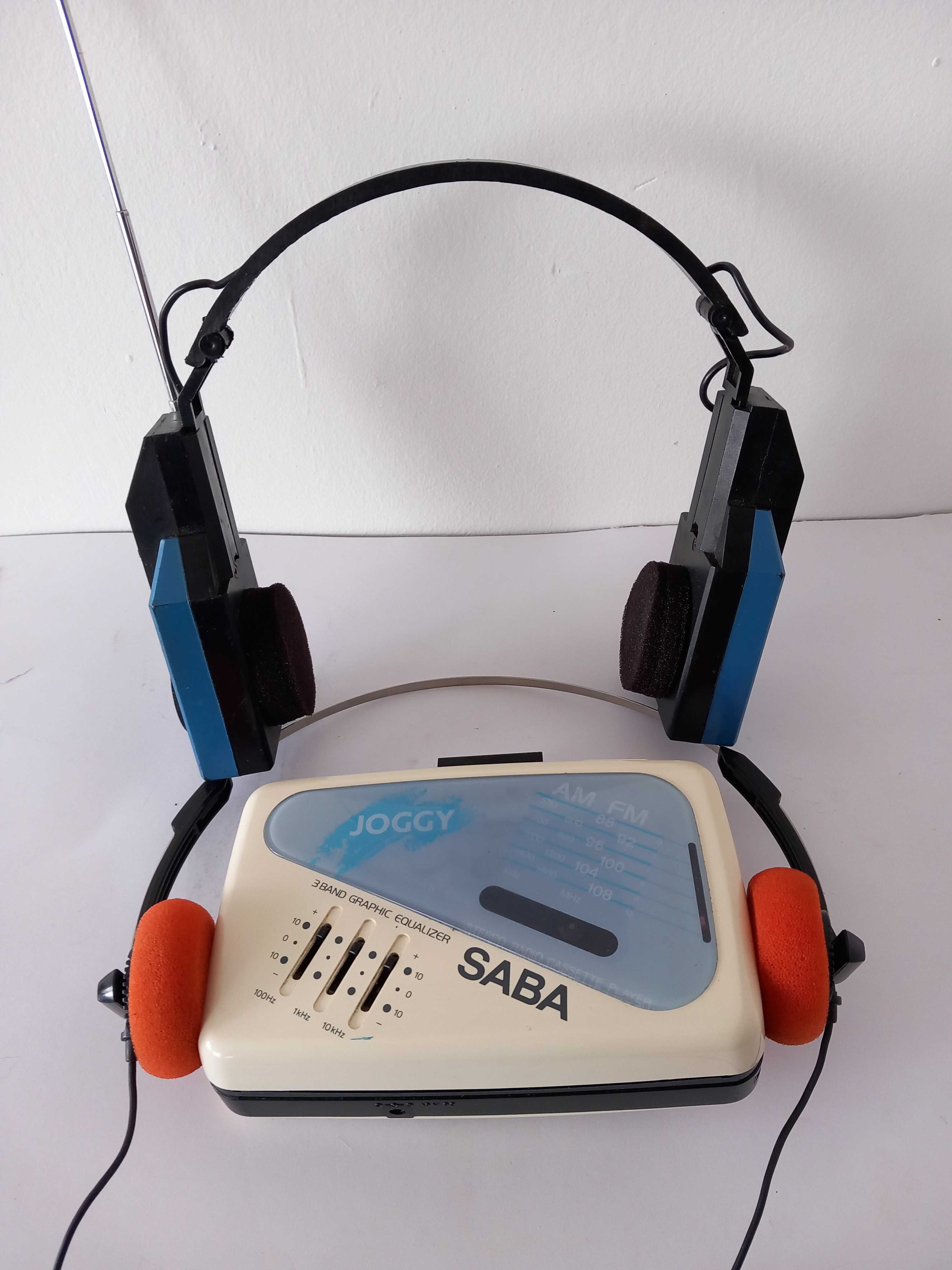 Walkman Saba Cu Radio,Si Casti Cu Radio Incorporat.Anii ''90