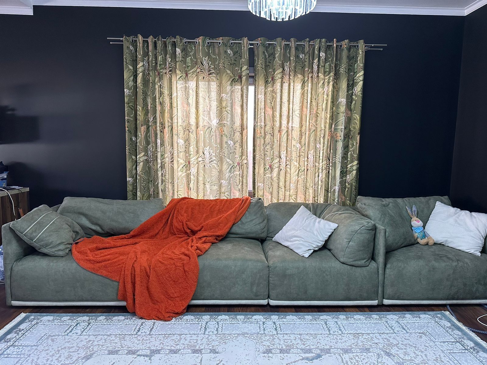 Белорусский диван-трансформер длина 430 см, ширина 100 см