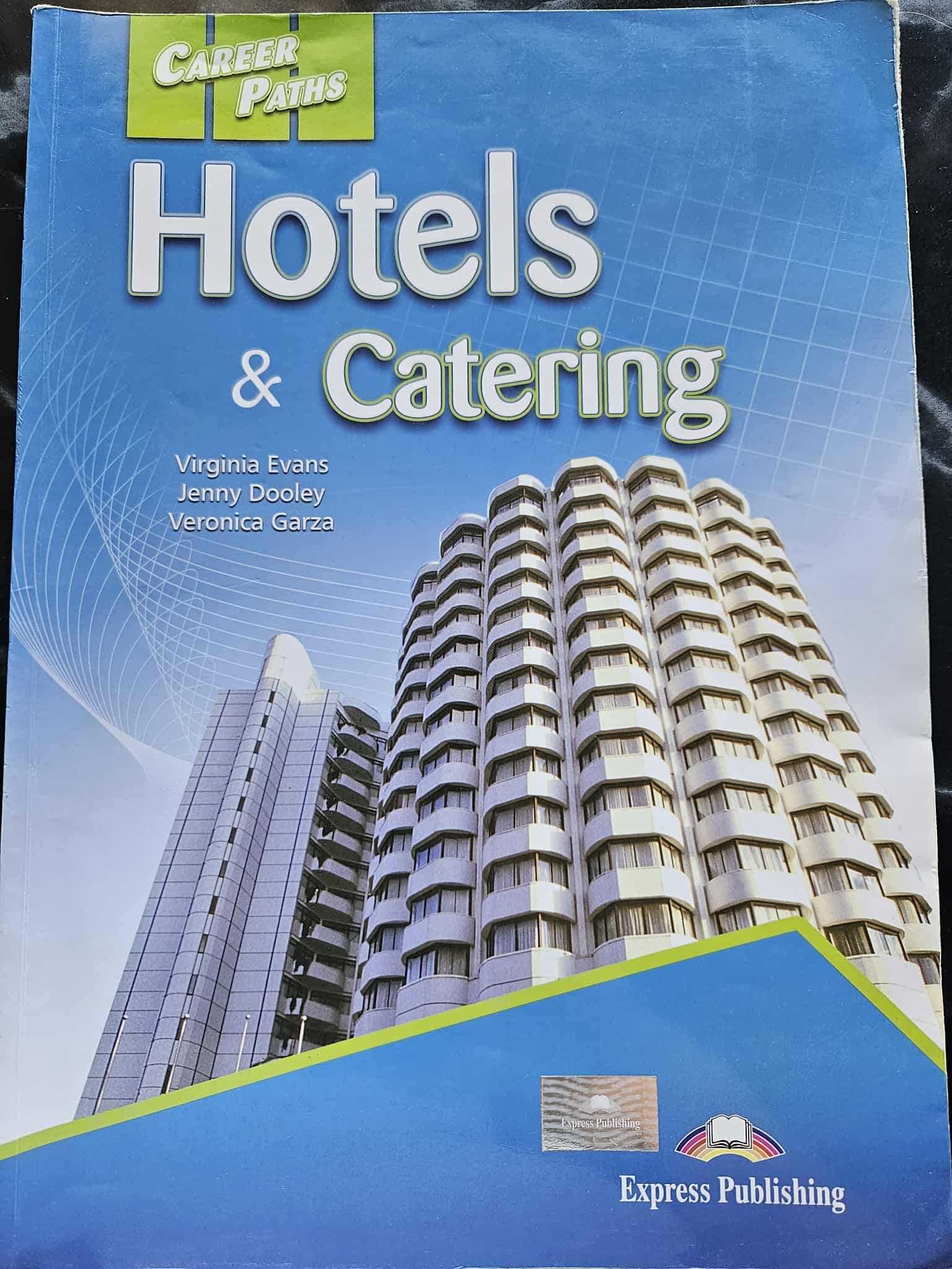Продавам учебник по английски Hotels & Catering,express publishing