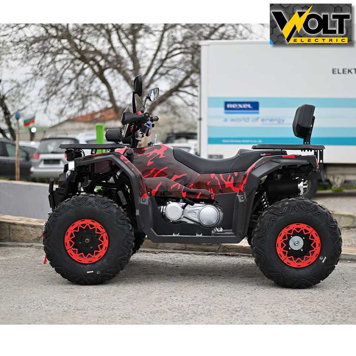 ATV BULLMAX INTRUDER 250cc, лебедка, теглич, R/N/D автоматик, подгрев