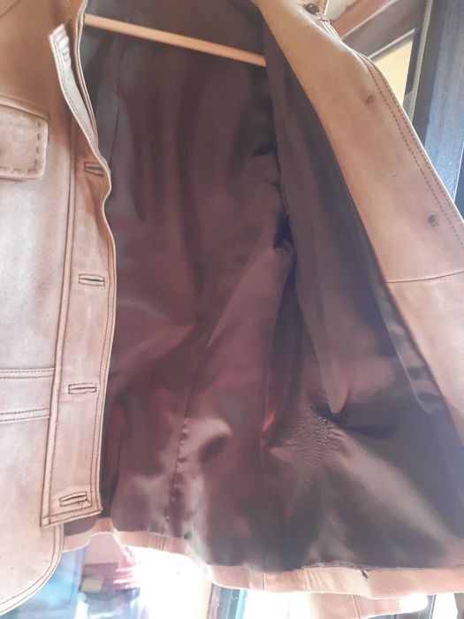 Дамско кожено яке телешкакожа