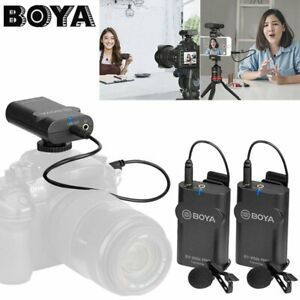 Boya BY-WM4 PRO-K2 Linie Wireless 2.4Ghz cu 2 Microfoane Lavaliera