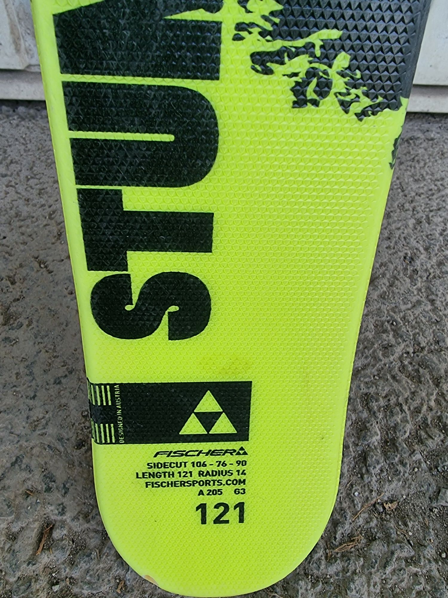 Детски ски Fischer Stunner 121cm подарък щеки
