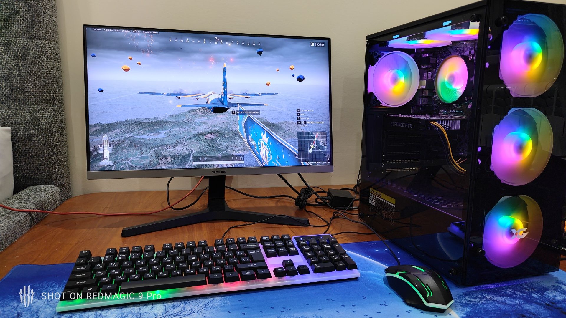 Игровой компьютер Core i5, GTX 1660Ti SSD M2 Kingston 1000gb