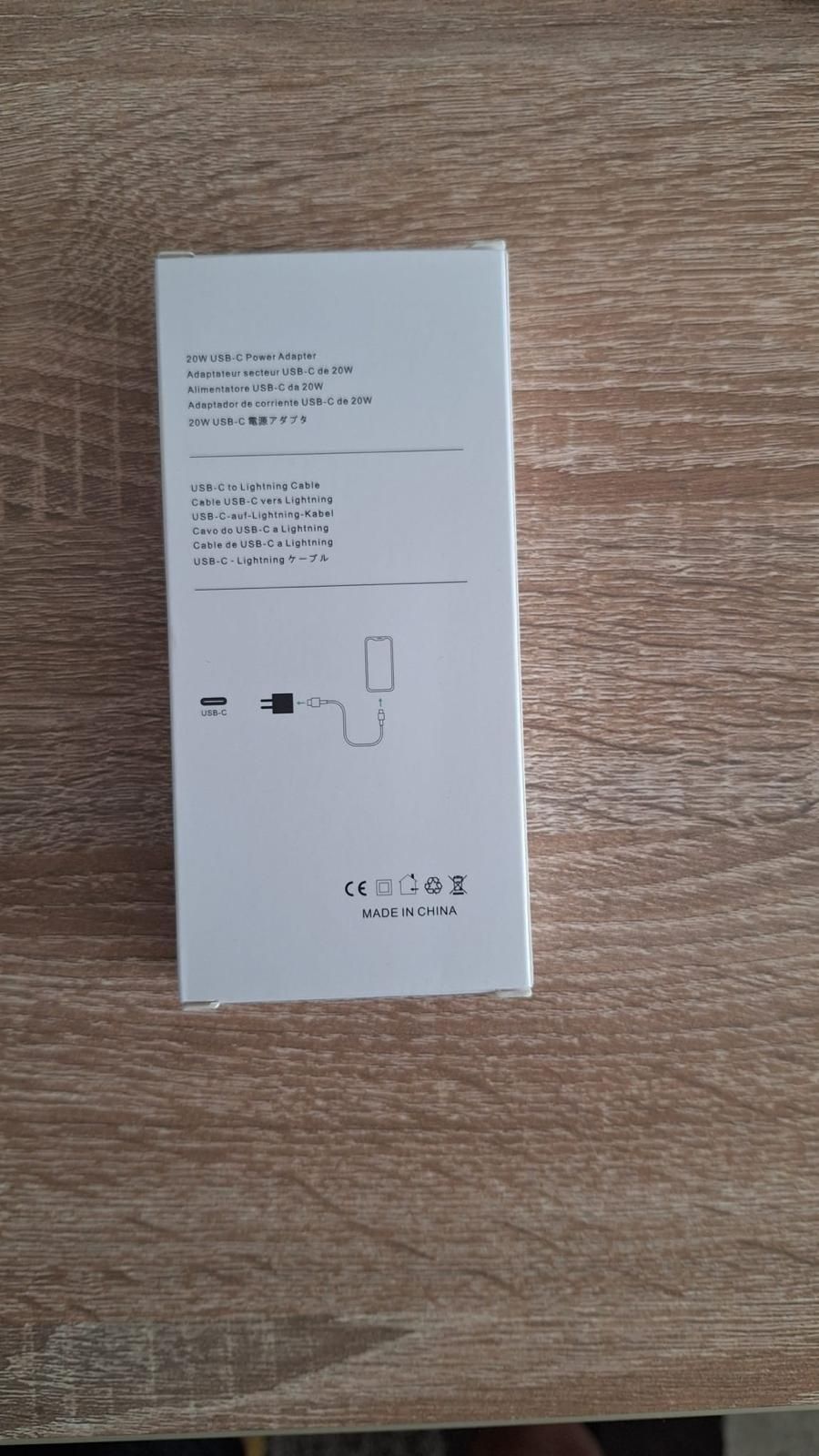 Încărcător+USB type C to lightning