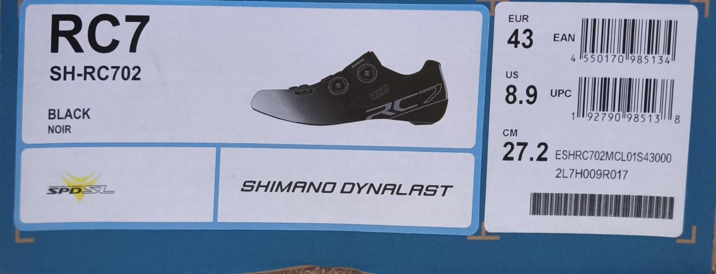 Шпайкове за колоездене SHIMANO RC7