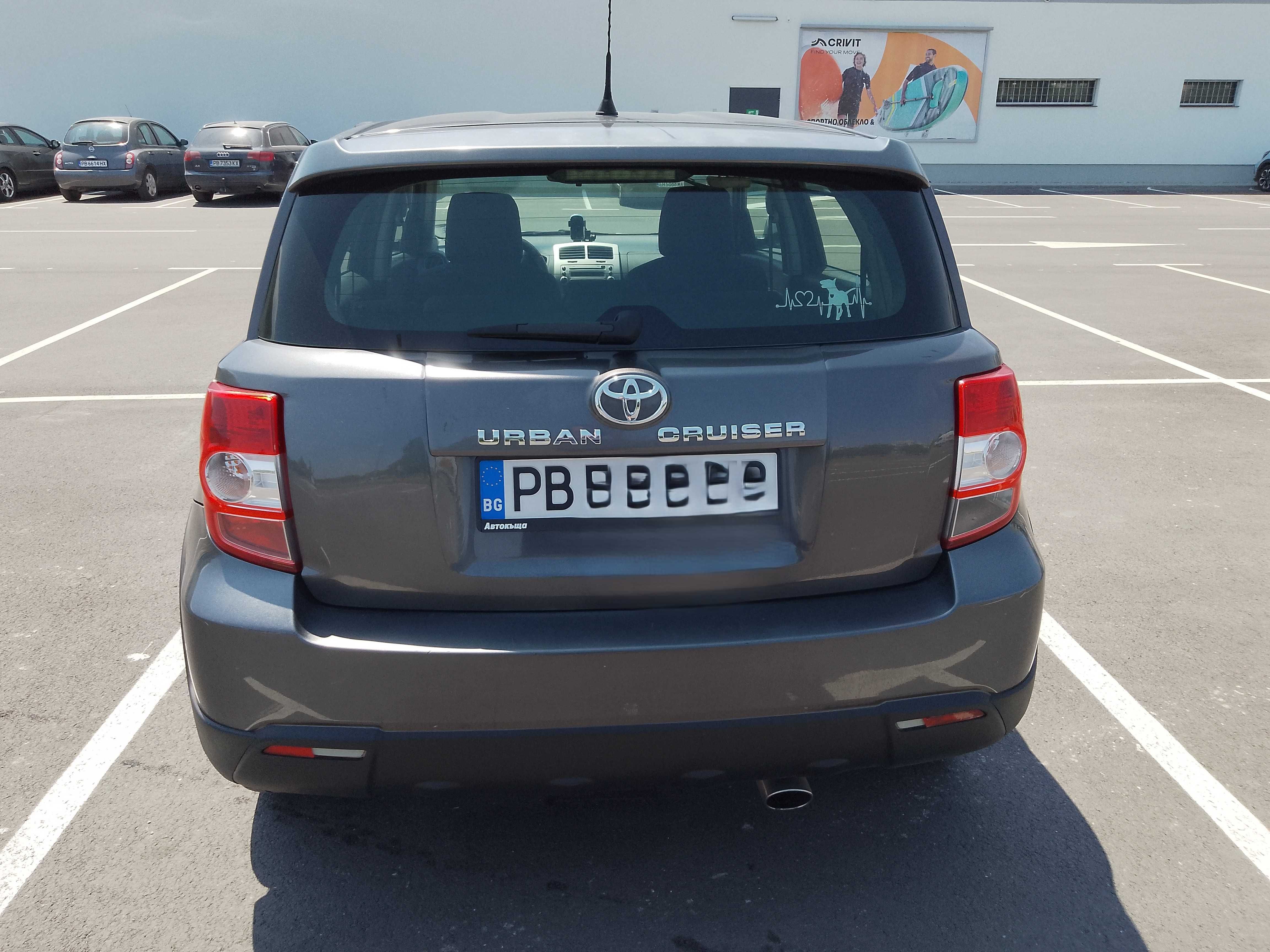 Toyota Urban Cruiser 1,33 VVT-I , с автокаско, климатроник, 6 скорости