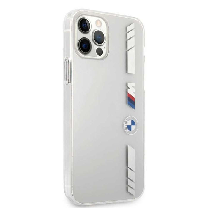 Поликарбонатен гръб BMW Silver Stripes за iPhone 12,12 Pro,12 Pro MAX