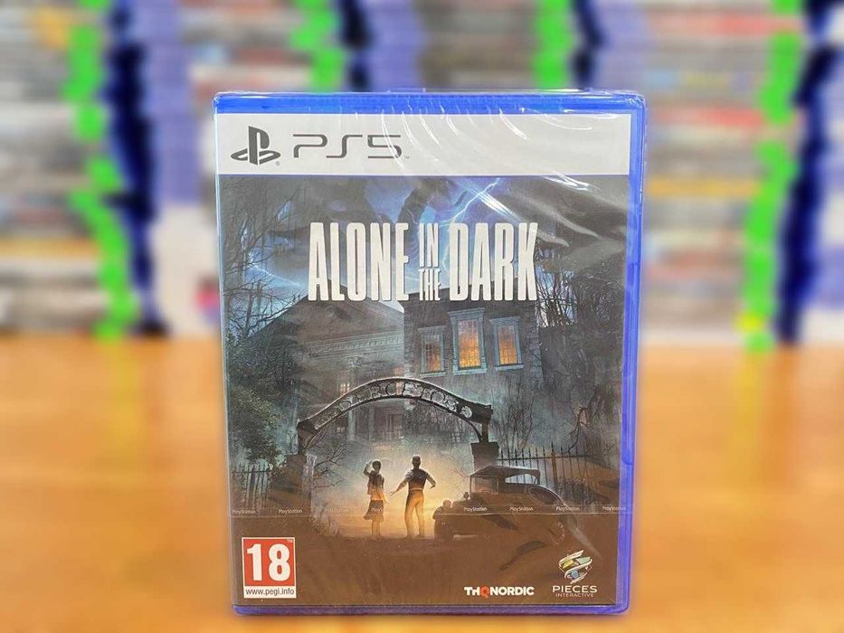 НОВЫЙ диск Alone in The Dark PS5 Большой Выбор Игр